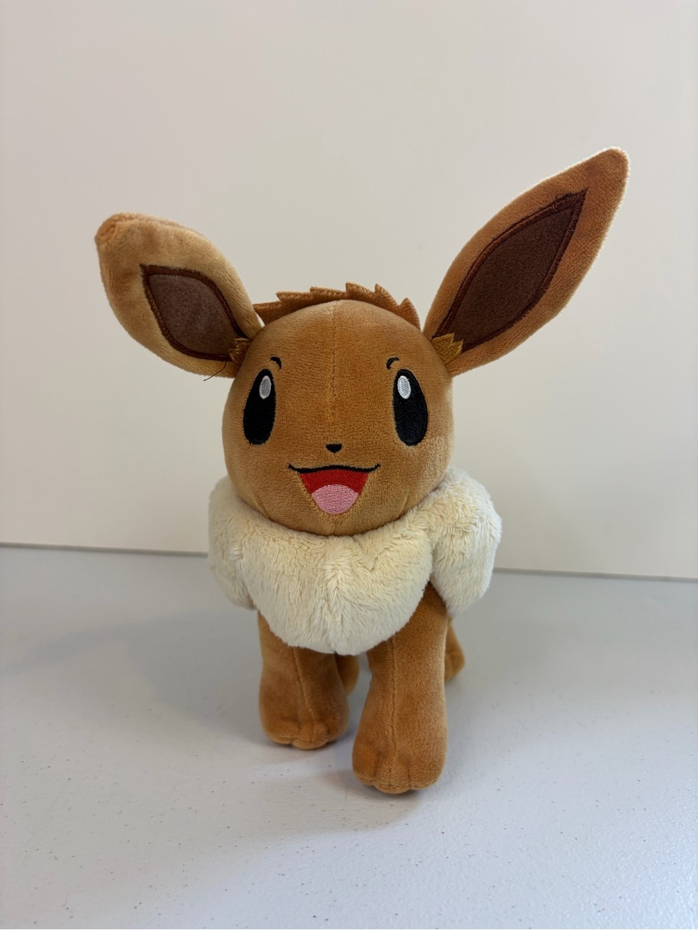 Vintage Pokemon Eevee Plush Stuffed Animal Toy 2022 Nintendo Game Freak 8in